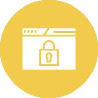 Website Security Vector Icon