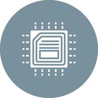 CPU Processor Vector Icon