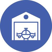 Hangar Vector Icon