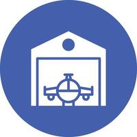 Hangar Vector Icon