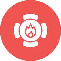 Firefighter Badge Vector Icon