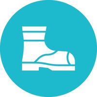Firefighter Boots Vector Icon