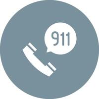 Call 911 Vector Icon