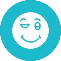 Winking Face Vector Icon