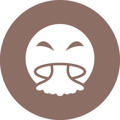 Face Vomiting Vector Icon