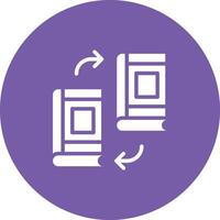 Book Exchange Vector Icon