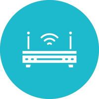 Wireless Router Vector Icon