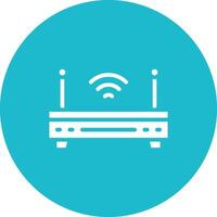 Wireless Router Vector Icon