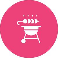 icono de vector de barbacoa