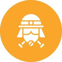 Fireman Mask Vector Icon