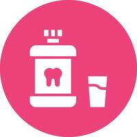 Mouthwash Vector Icon