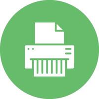 Paper Shredder Vector Icon