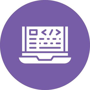 Web Coding Vector Icon