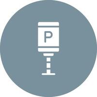 Parking Tag Vector Icon