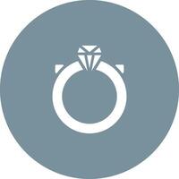 Wedding Ring Vector Icon