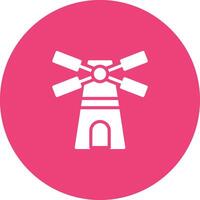 Windmill Vector Icon