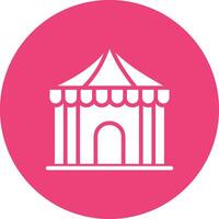 Circus Tent Vector Icon