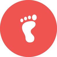 Footprint Vector Icon