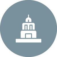 Old Building Vector Icon