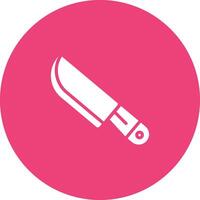 icono de vector de cuchillo