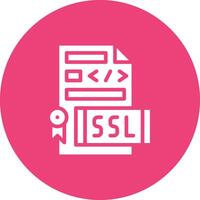 SSL File Vector Icon