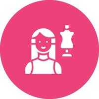 Fashion Designer Vector Icon