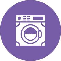 Laundry Machine Vector Icon