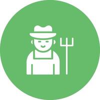 Farmer Vector Icon