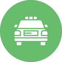 Police Car Vector Icon