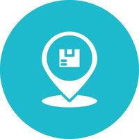 Delivery Location Vector Icon
