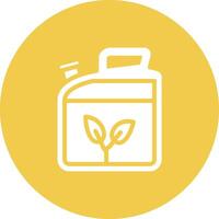 Biofuel Can Vector Icon