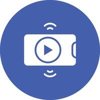 Live Streaming Vector Icon