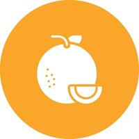 Tangerine Vector Icon