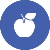 icono de vector de manzana