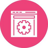 icono de vector de optimización web