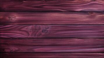 AI generated Purpleheart Wood Background photo