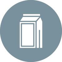 Milk Carton Vector Icon