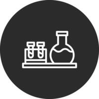 icono de vector de laboratorio