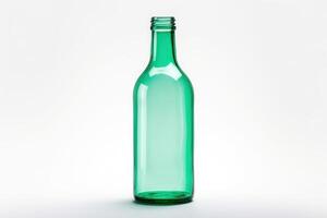 AI generated Bottle isolated white background photo