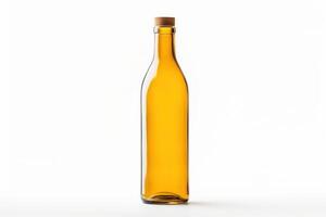 AI generated Bottle isolated white background photo