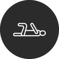 Stretching Vector Icon