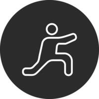 Low Lunge Right Vector Icon