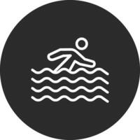 Swimming Person Vector Icon