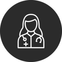 Female Doctor Vector Icon