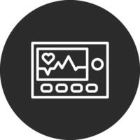 Heart Monitoring Vector Icon