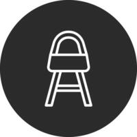 Bar Stool Vector Icon