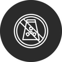 No Fossil Fuels Vector Icon