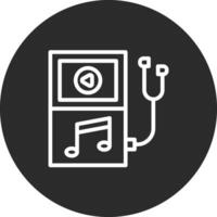 icono de vector de reproductor de música