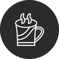 café latté vector icono