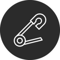 Safety Pin Vector Icon